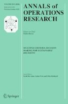 Annals of Operations Research